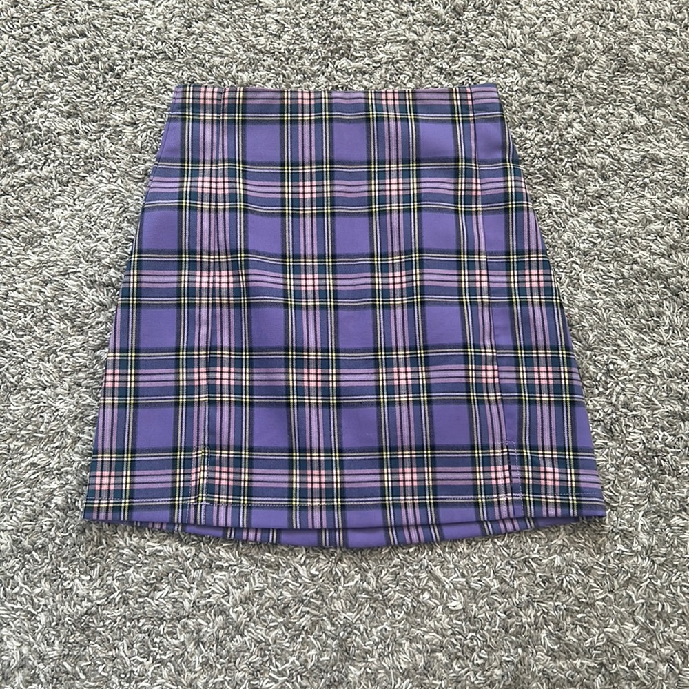 Pacsun plaid skirt size small